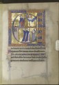A Leaf from the Psalter and Hours of Isabelle of France, containing Psalm 97