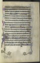 A Leaf from the Psalter and Hours of Isabelle of France, containing the End of Psalm 12 and the Beginning of Psalm 13
