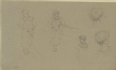 Five Studies of Children (Leaf from a Sketch-Book of Norwegian Scenes)