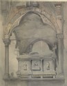 Study for Detail of the Sarcophagus and Canopy of the Tomb of Mastino II della Scala at Verona