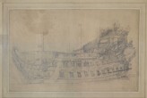 Study of the Hull of a Man-of-War