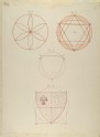 Four Diagrams showing the Construction of the Form of an English Shield (Ruskin, John - Four Diagrams showing the Construction of the Form of an English Shield)