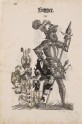 Recto: A Man in Armour with the Arms of Fugger. Verso: A Man in Armour with the Arms of Hörlin