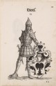 Recto: A Man in Armour with the Arms of Vittel. Verso: A Man in Armour with the Arms of Funck
