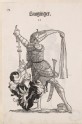 Recto: A Man in Armour with the Arms of Lauginger. Verso: A Man in Armour with the Arms of Arzt
