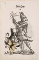 Recto: A Man in Armour with the Arms of Von Hoy. Verso: A Man in Armour with the Arms of Ilsung