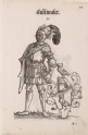 Recto: A Man in Armour with the Arms of Eulentaler. Verso: A Man in Armour with the Arms of Thornawer