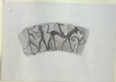 Enlarged Drawing of Part of the Ornament on an Etruscan Cup