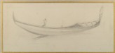 Sketch of a Gondola from the starboard stern Quarter