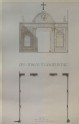 Sketch and Plan of the exterior Courtyard and Portal of the Scuola Grande di San Giovanni Evangelista at Venice