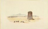 Drawing of Turner's "The Campagna of Rome"