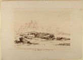 Dunstanborough Castle (from the Liber Studiorum)