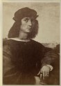 Photograph of Raphael's "Portrait of Agnolo Doni"