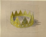A Perspective Study of a paper Crown