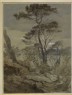 Ruskin, John - Stone Pines at Sestri, Gulf of Genoa