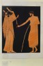 Rey, A. - Print of the Decoration on a Greek Amphora, showing Apollo and a Man