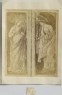 unidentified - Photograph of Filippo Lippi's "Virgin Annunciate" and "Announcing Angel"