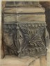 Bunney, John Wharlton - Life-size Study of the Base of central Column of the Porch of San Fermo Maggiore, Verona
