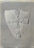 Ruskin, John - Study of the Form of a Shield, from the north Aisle of Westminster Abbey