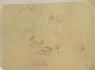 Ruskin, John - Tracing of Turner's "Hospice of the Great Saint Bernard"