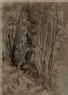 Ruskin, John - Rough Sketch of Tree Growth: Macugnaga