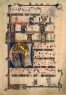 Page from the Beaupré Antiphonary, with the Magnificat Antiphon in the Office of Saint Clement and the Vespers Antiphon of the Office of Saint Catherine