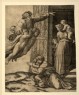Raimondi, Marcantonio, after Raphael - God commanding Noah to build the Ark